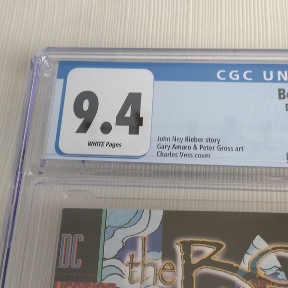 D.C. Vertigo Books of Magic #1 CGC graded 9.4 White Pages - Picture 3 of 10